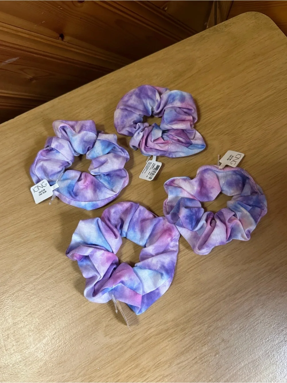 Icing tie dyed
